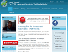 Tablet Screenshot of investyourself.com